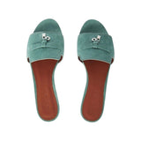 Loropiana Summer Charms Sandal Suede Goatskin Camu Fruit