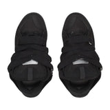 Lanvin ‘Curb’ Leather Blend Sneakers in Black