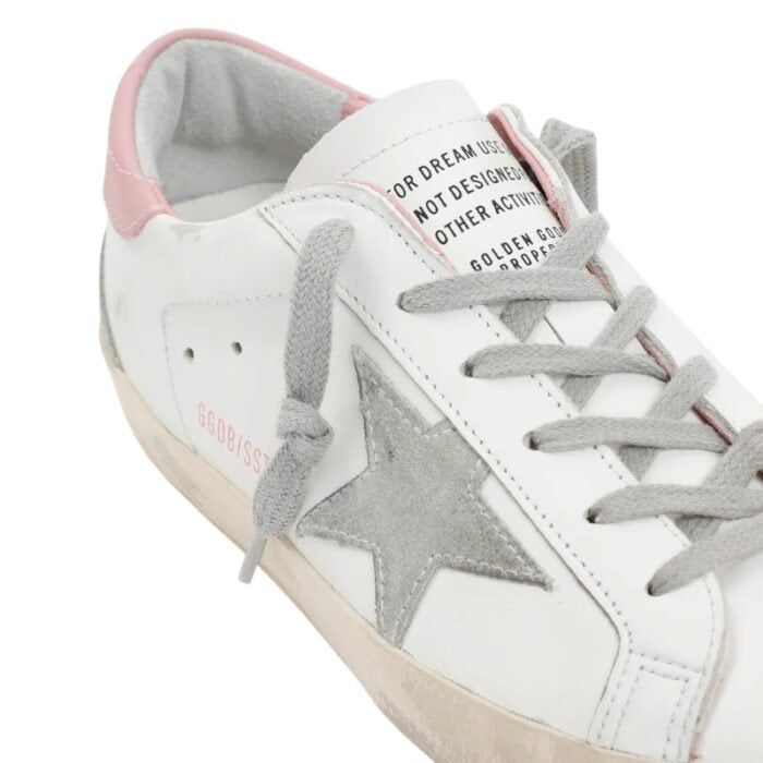 Golden Goose Super-Star white/grey/pink