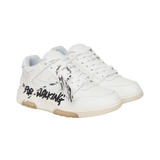 OFF-WHITE Out Of Office OOO low Tops for Walking for – White Black