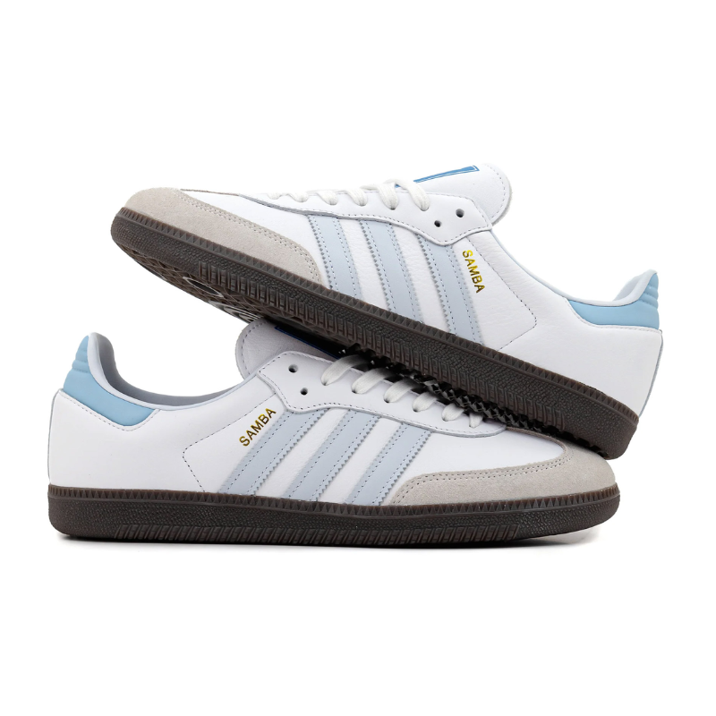 Adidas Samba OG – White Sky Blue