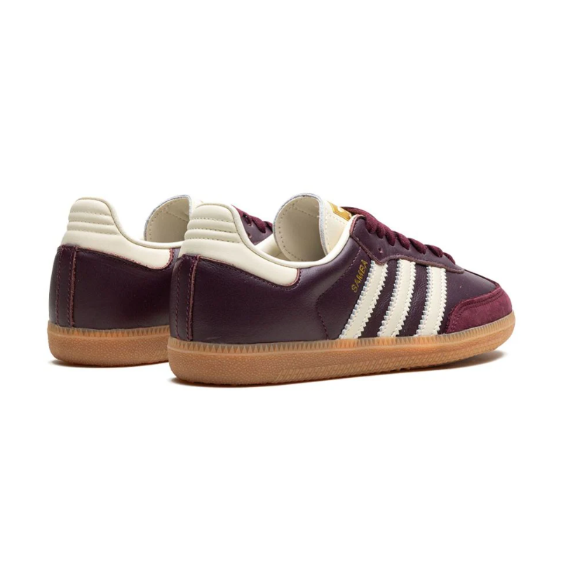 Adidas Samba OG Maroon – Gold Metallic (s)