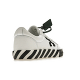OFF-WHITE Vulc low leather – White Black SS22