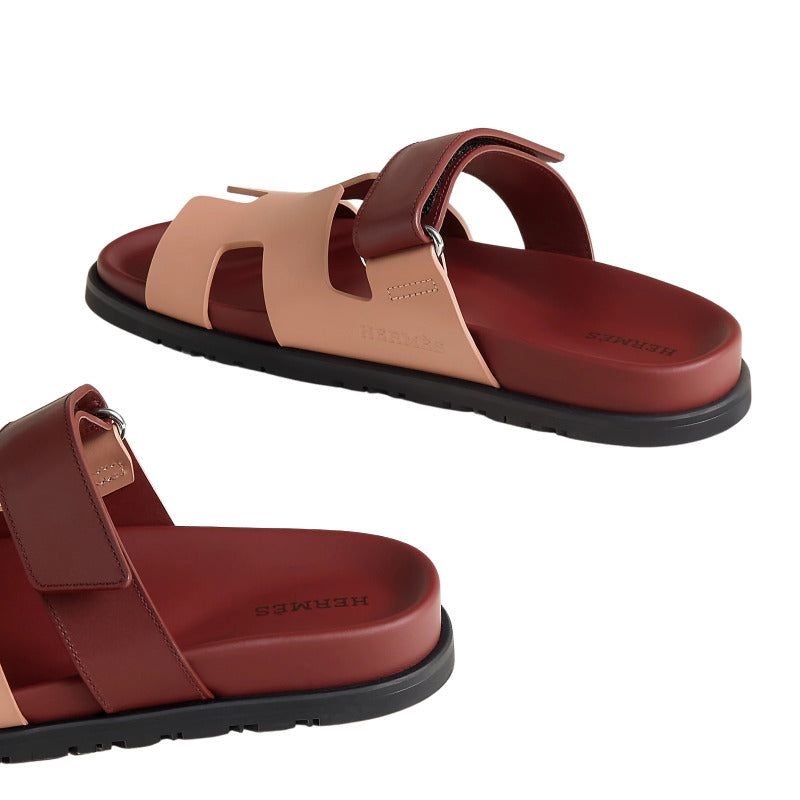 Hermes Chypre Sandal Beige/Perlino