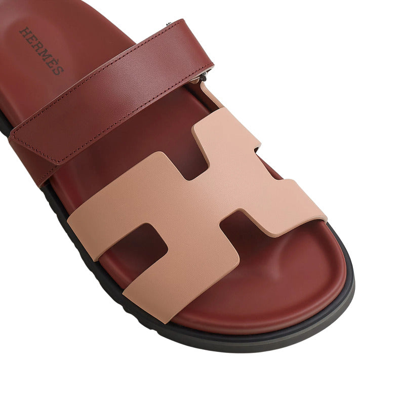Hermes Chypre Sandal Beige/Perlino