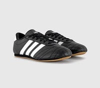 adidas Taekwondo Lace Up Trainers Black White Men's