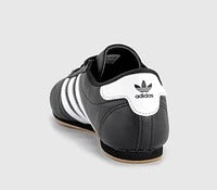 adidas Taekwondo Lace Up Trainers Black White Men's