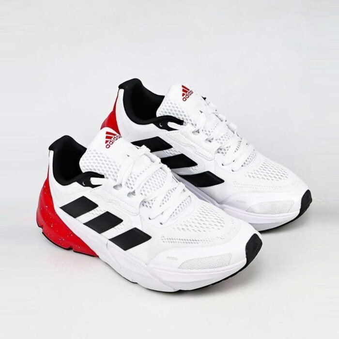 Adidas Adistar Running Shoes White Red