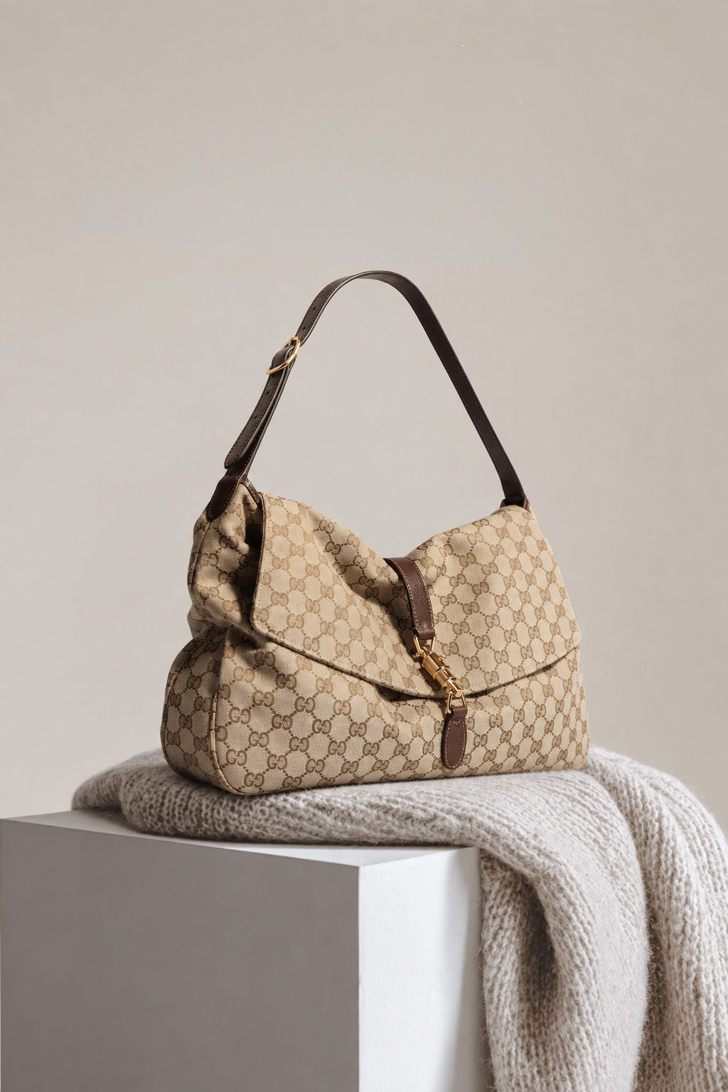 Gucci Jackie Flap large crossbody bag