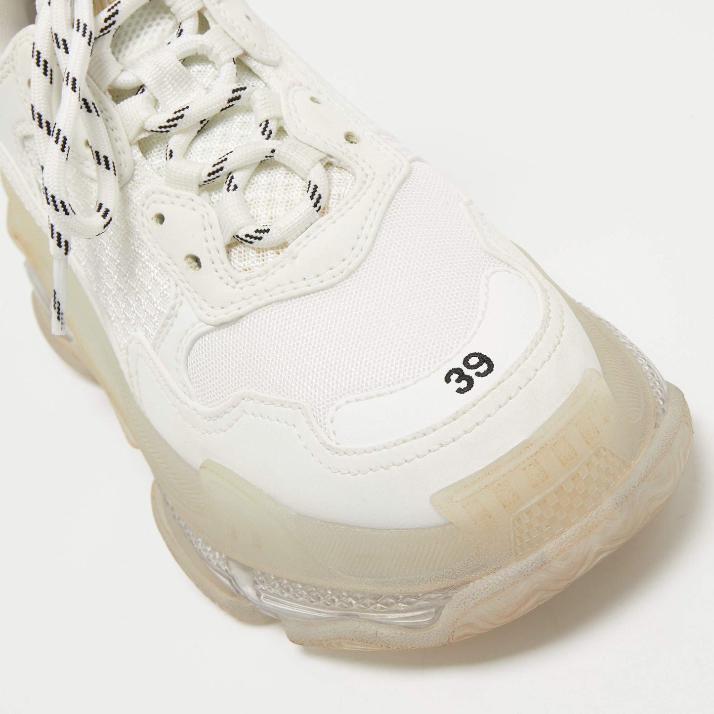 BALENCIAGA Off-White Triple S Sneakers