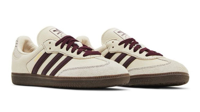 Adidas Originals Samba Og Wonder White Maroon Women's