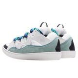 Lanvin Leather Curb – White Blue