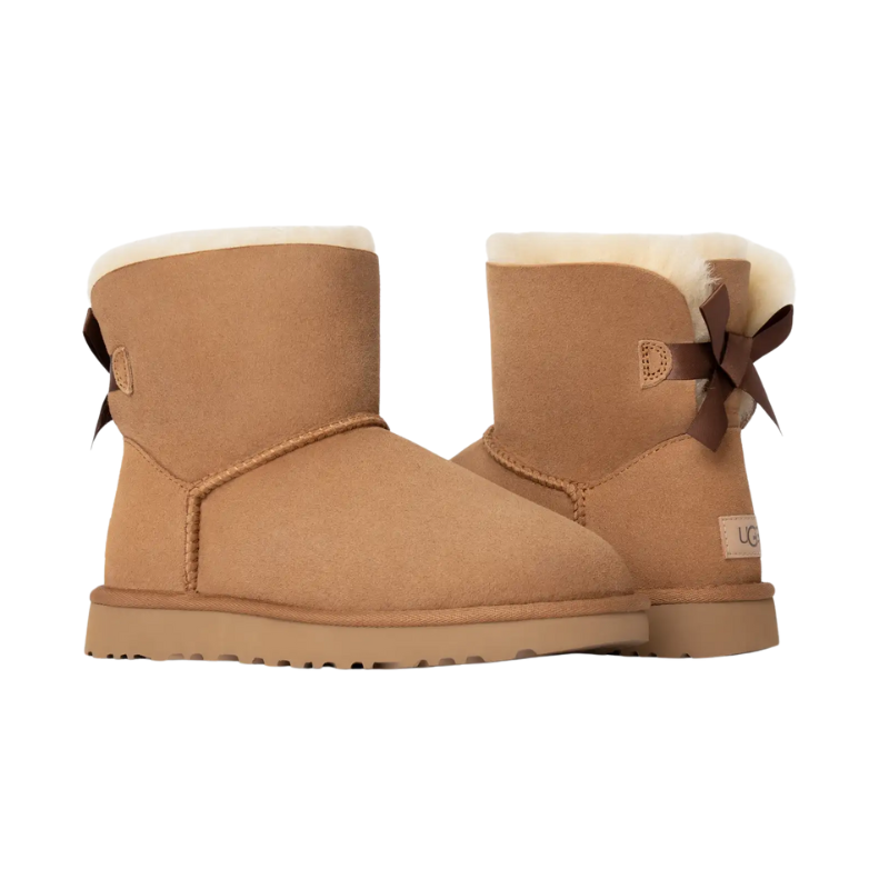UGG Mini Bailey Bow II – Chestnut